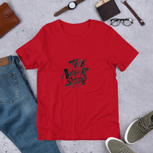 Time Never Stops t-shirt